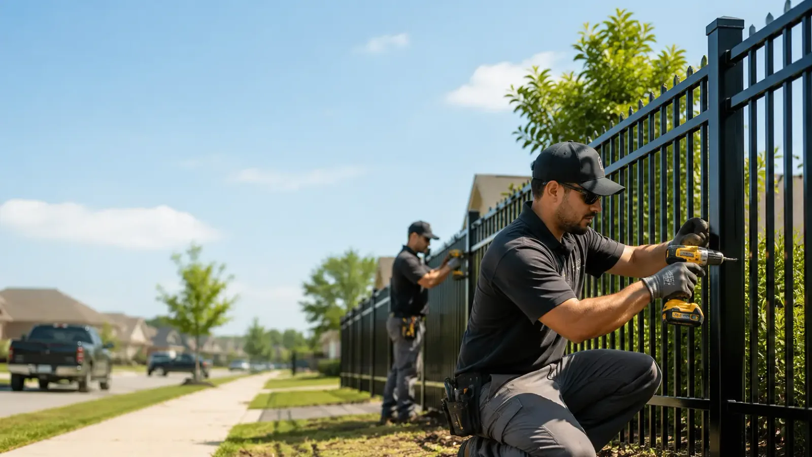 Metal Fence Installation in Loretto, MN